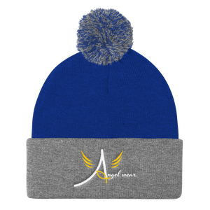 Pom Pom Knit Cap