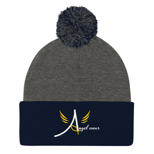 Pom Pom Knit Cap