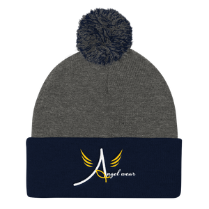 Pom Pom Knit Cap