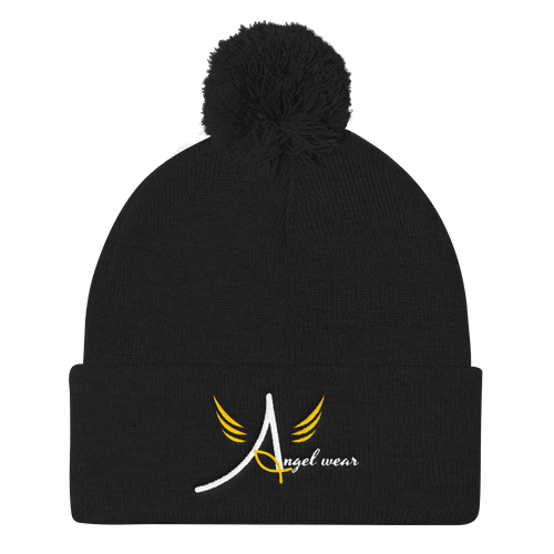 Pom Pom Knit Cap