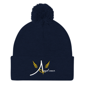 Pom Pom Knit Cap