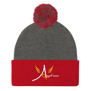 Pom Pom Knit Cap
