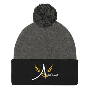 Pom Pom Knit Cap