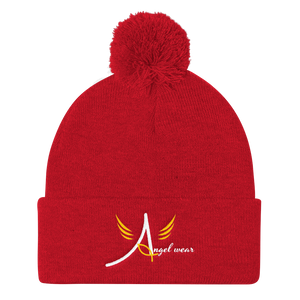 Pom Pom Knit Cap